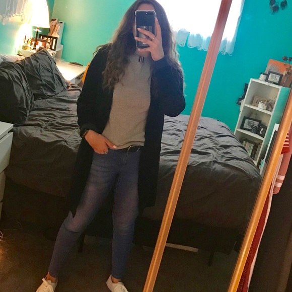 MUST GO VTG Tommy Hilfiger Long Sleeve Gray Top - Picture 3 of 6